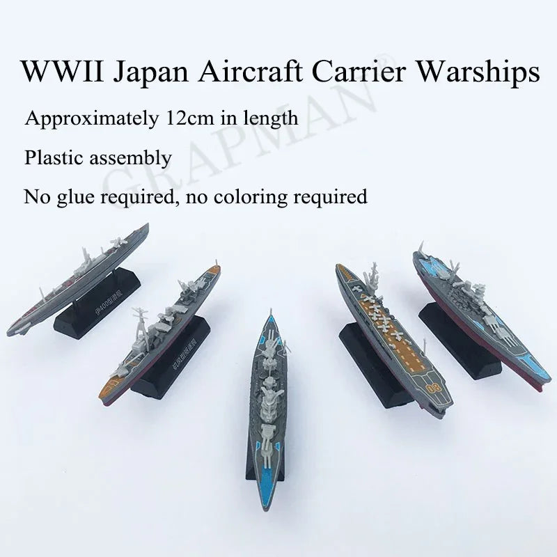4D Assembled Ship Model Liaoning Battleship Modern Class Battleship Aircraft Carrier Model Military Warship Model Toy