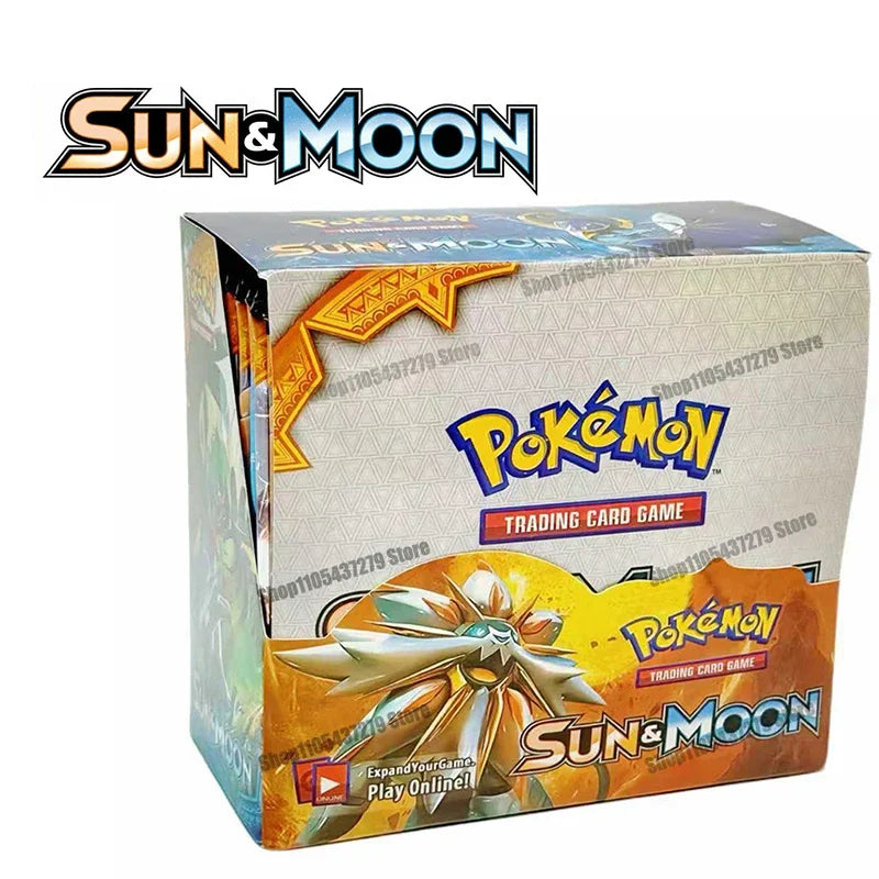 Pokemon 360Pcs TCG SUN&MOON HIDDEN FATES Full Series Booster Bundle English Edition Trading Cards Anime Collection Card