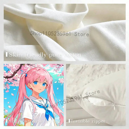 Black White E-E36 Car Pillow Cases for Bedroom Living Room Sofa Home Decor Polyester Cushion Cover with Zipper