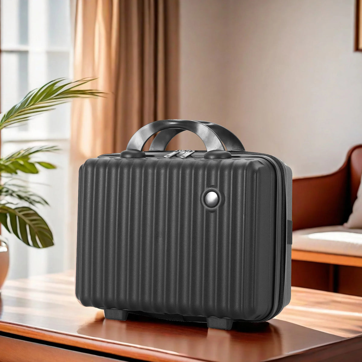 Portable Satchel Cosmetic Bag for Women Large Capacity Travel Toiletry Bag 2024 New Classy Toiletry Bag Box