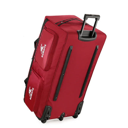 KLQDZMS 36"40 Inch  Rolling Suitcase Oversized Capacity Trolley Bag Combination Box Cart Style Travel Bag Oxford Cloth Luggage