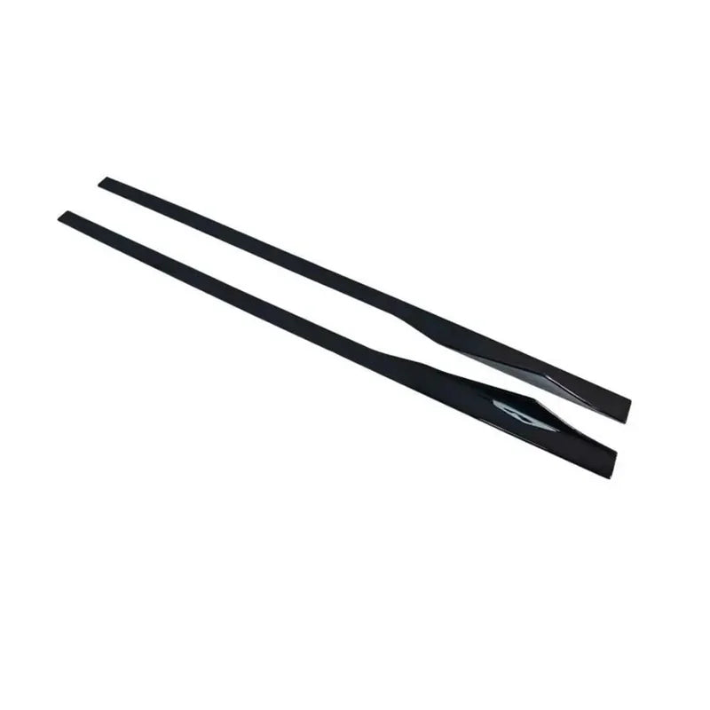 For BMW M2 F87 M2C 2014-2021 glossy black Side Skirts Side bumper Splitters glossy black Side skirt Cupwings Apron Side panel