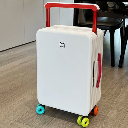 COLENARA 20"24Inch Suitcase High-quality ABS + PC Boarding Box Women's Trolley Case Students Password Box Men's Cabin Luggage