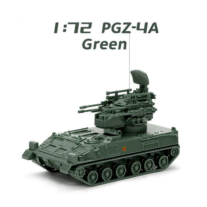 4D 1/72 Tank Assembly Puzzle Model Infantry Fighting Vehicle Military Tractor Artillery Boys' Toys