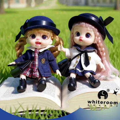 bjd doll Dolls for girls Labbu doll pocket mini blyth girl Doll Barbi cry Baby Rainbow Ball jointed doll Mobile phone Decoration