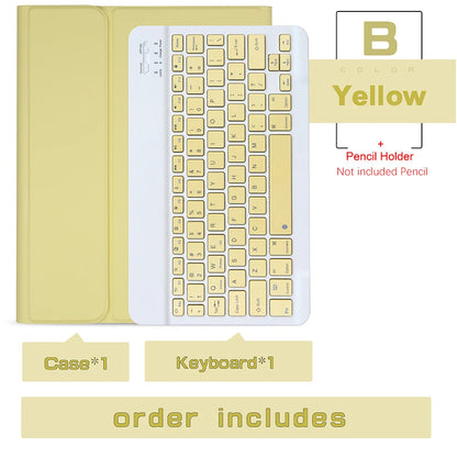 Keyboard Wireless Mouse Magic For iPad Pro 13 11 Case M5 M4 2026 M3 Air 13 11 5 4 10.2 9 8 7 Generation Case Bluetooth Keyboard
