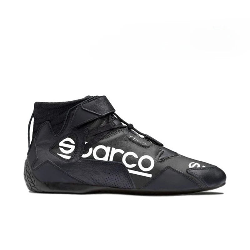 Original Leather Racing Shoes Fireproof Silk Screen Printing,Car Kart Locomotive Leisure Sport Shoe