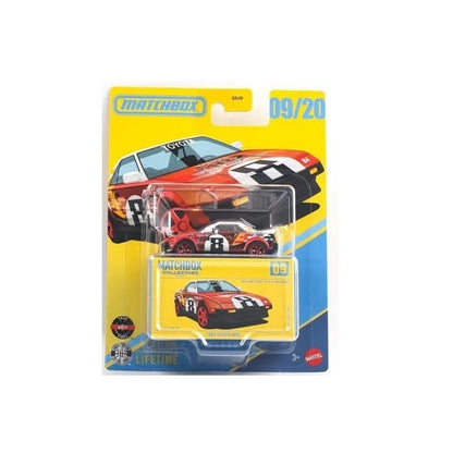 Matchbox GBJ48-F Series,Porsche 911/356 Totota MR2 Dodge Challenger Chevy,1:64 Diecast Model Car,Collector's Gift for Kids Toy