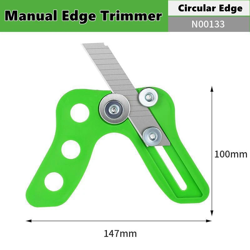 Manual Edge Banding Trimmer Veneer Edge Cutter Tool Woodworking Chamfer Plane Wood Chamfering Fillet Scraper Board Deburring