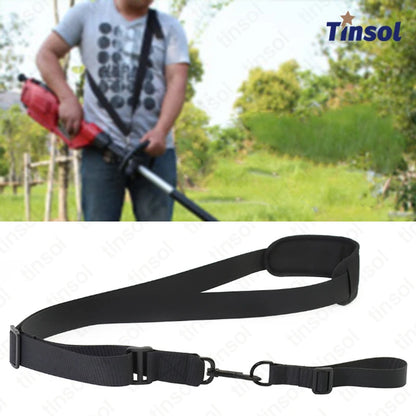 TINSOL Universal Nylon Padded Belt Shoulder Strap Harness for Brush Cutter Trimmer Lawn Mower Garden Tool Gas Cutter Accessories