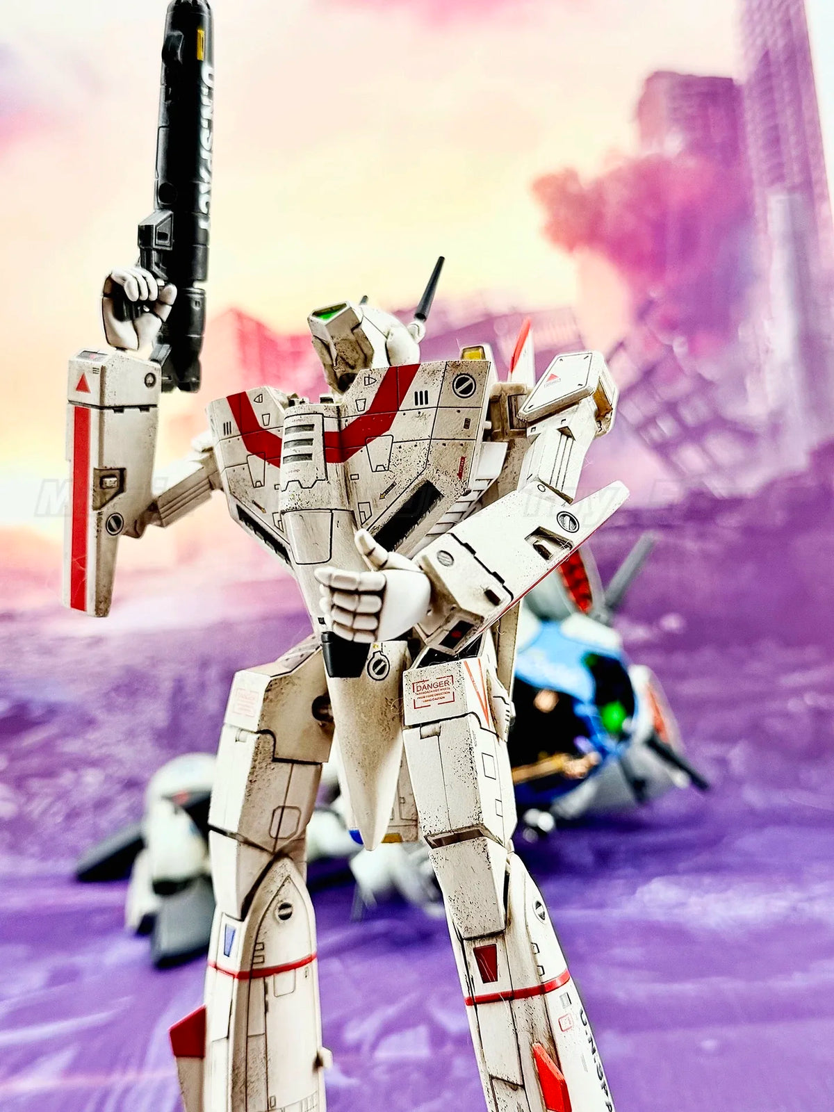 【In Stock】KitzConcept Robotech Macross VF-1J Ichijoki Aged Paint Version 2.5 Version Figure