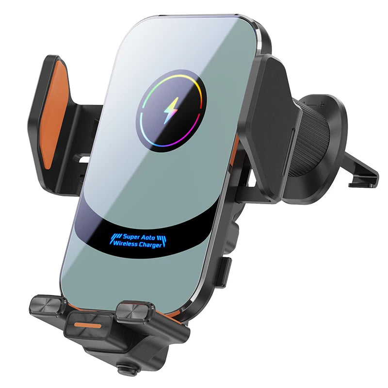 100w Qi Phone Fast Charging Magnetic Qi2 Car Wireless Charger Pad (Suitable For All Mobile Phones)