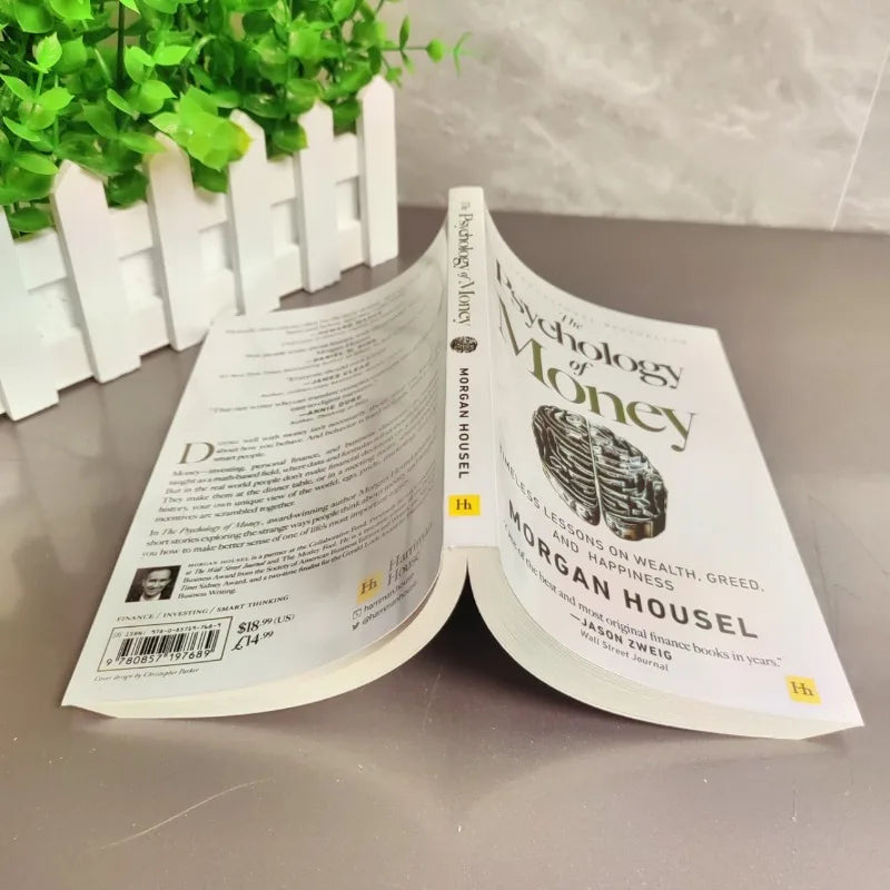 Morgan Hausl Financial Books Money Psychology & The Art of Spending Money Wealth Management Self-help Book