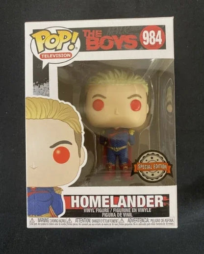 Funko Pop Television THE BOYS Series #978 Homelander #984 PVC Vinyl Figure Special Edition Collectible Model Toys for Children