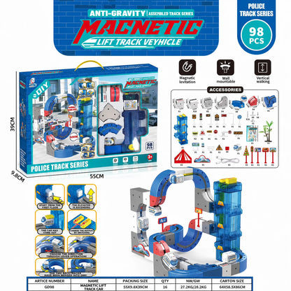 Magnetic Suspension Track Train Lifting Anti-gravity DIY Assembly Lift Railway Car 2026 New Educational Toys for Children Kids