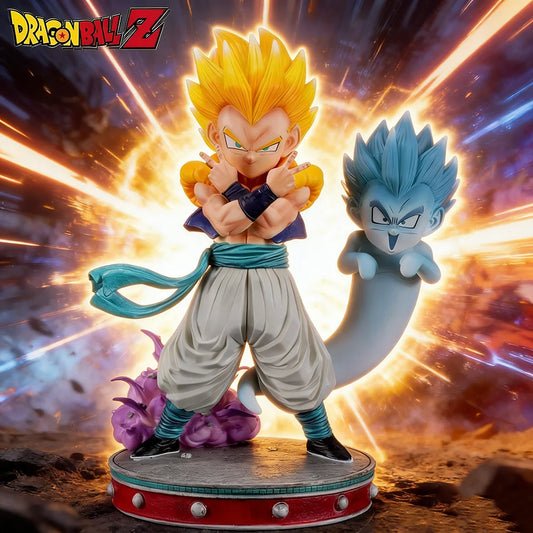 24cm/9.45in Anime Dragon Ball Figure Gotenks Action Figures Pvc Statue Desktop Ornamen Collection Model Toys Gifts