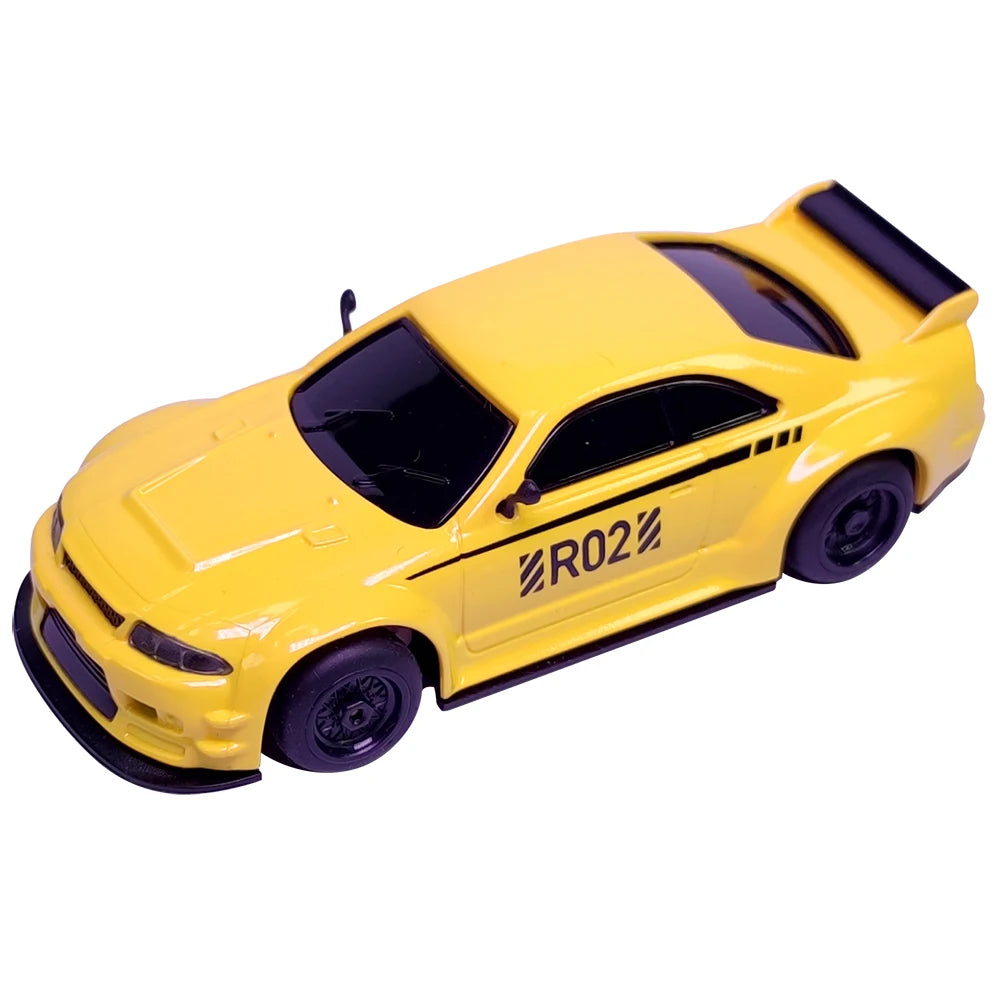 LDARC R02 Mini Rc Sports 1/64 Simulated Electric Remote Control Model Car Tabletop RTR 2.4G Adults Children'S Toys Gift