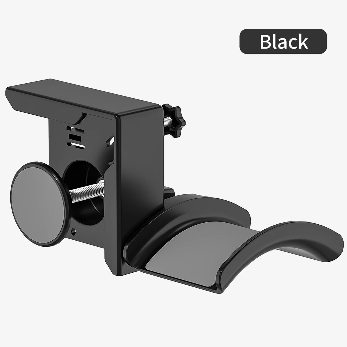 Monitor Headphone Stand Adjustable Clamp-On Saving Space Headset Holder Earphone Hanger for Gaming Office