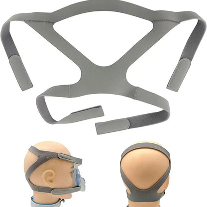 Replacement Parts Full Face CPAP Headgear Strap Universal Adjustable Nasal Pillow Strap Durable Elastic CPAP Mask for Resmed
