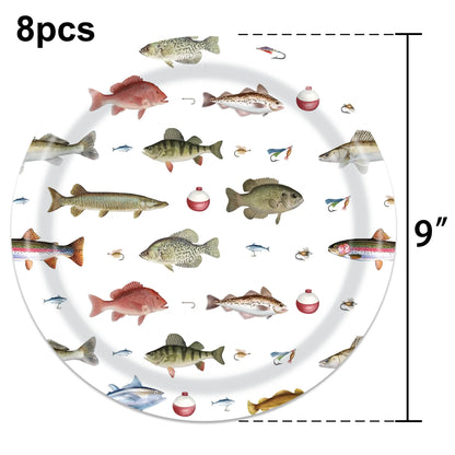 Fish Balloons Realistic Balloons Fishing Birthday Party Decor Cute Inflatable Fish Balloons for Fishing Theme Party Decorations
