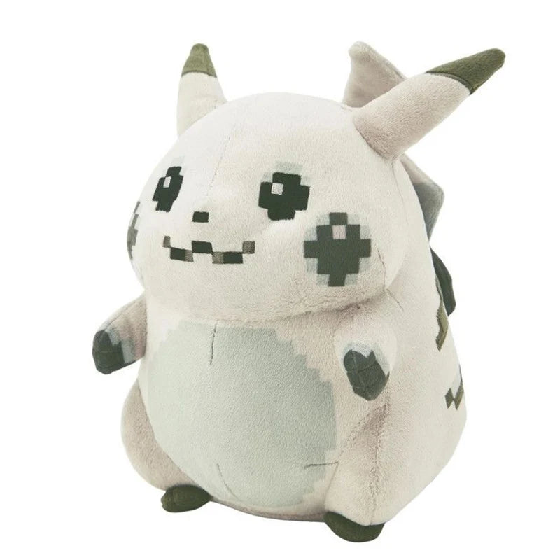 Initial Pikachu Plush Toys Pokemon 30th Anniversary Commemorative Edition Pixel Art Style Pikachu Stuffed Doll Exquisite Gifts