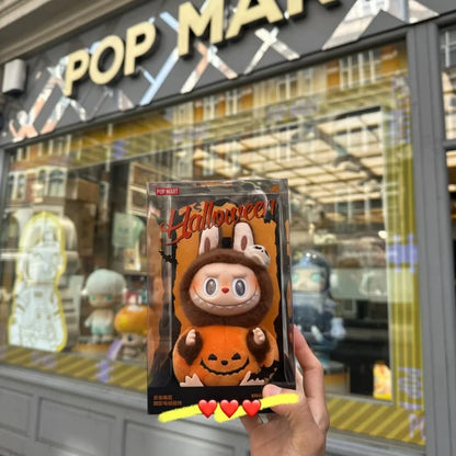 POPMART Original The Monster Labubu 38cm Mokoko Angel Crying Again Blind Box Doll Toys Original Labubu V1 V2 Toys Birthday Gifts