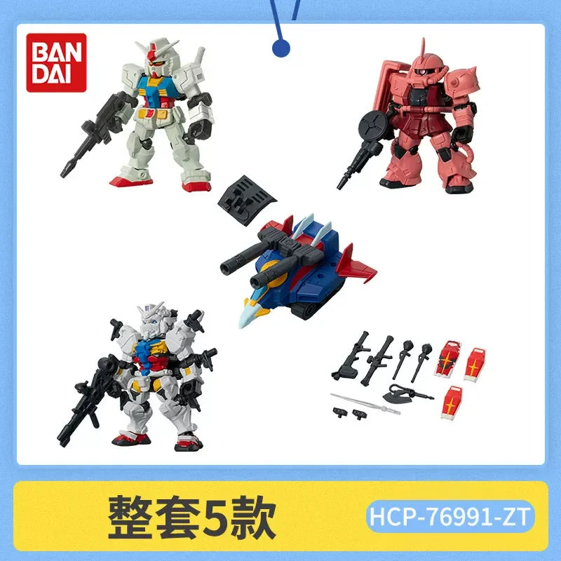 Bandai Gashapon Original Mobile Suit Ensemble (MSE) Gundam RX-78-2 Strike Hi-Nu Wing Astray ZZ Barbatos Assemble Model Kit
