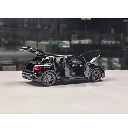 Diecast NOREV 1/18 Scale RS3 Audi 2025 Black Alloy Car Model