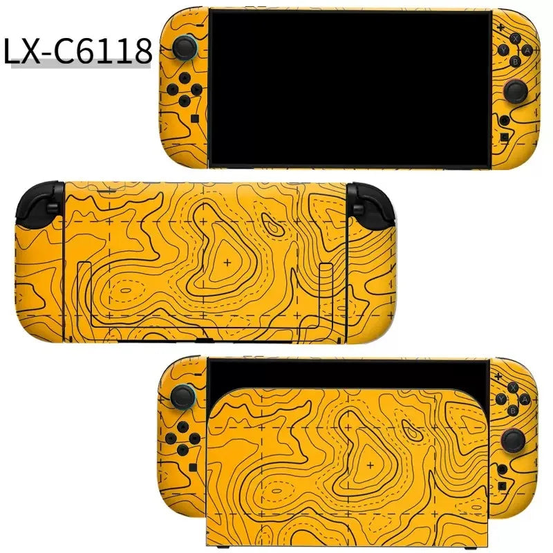 Colorful Sticker Skin for Nintendo Switch 2 NS Console Dock Charger Stand Holder Joy-con Controller Vinyl