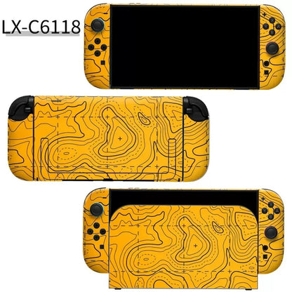 Colorful Sticker Skin for Nintendo Switch 2 NS Console Dock Charger Stand Holder Joy-con Controller Vinyl