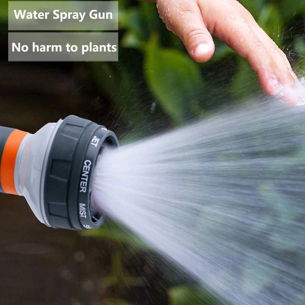 ZOMASOU 1/2Pcs Garden Hose Water Spray Gun 8 Modes Car Wash High Pressure Sprayer Watering Nozzle for Plant Lawn Yard Water Jet