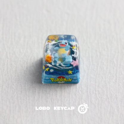 Pokemon Keycap Magikarp Gengar Esc Replace Keycap Resin Anime Kawaii Decor For Mechanical Keyboard Anime Collect Model Toys Gift