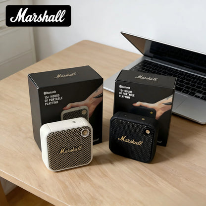 Marshall Willen Portable Bluetooth Speaker Wireless Waterproof Bass Audio for Home Outdoor Sports Music Wireless Speaker
