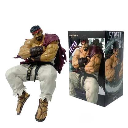 14-17cm Street Fighter 6 Fighting Game Peripherals Figure Chun-Li Ryu Jamie Action Model Pvc Desktop Statue Collection Toys Gift