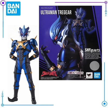 In Stock Bandai SHFiguarts Ultraman Tregear Action Figures Model Toys Gifts Exquisite Figures Desktop Ornaments Anime Characters