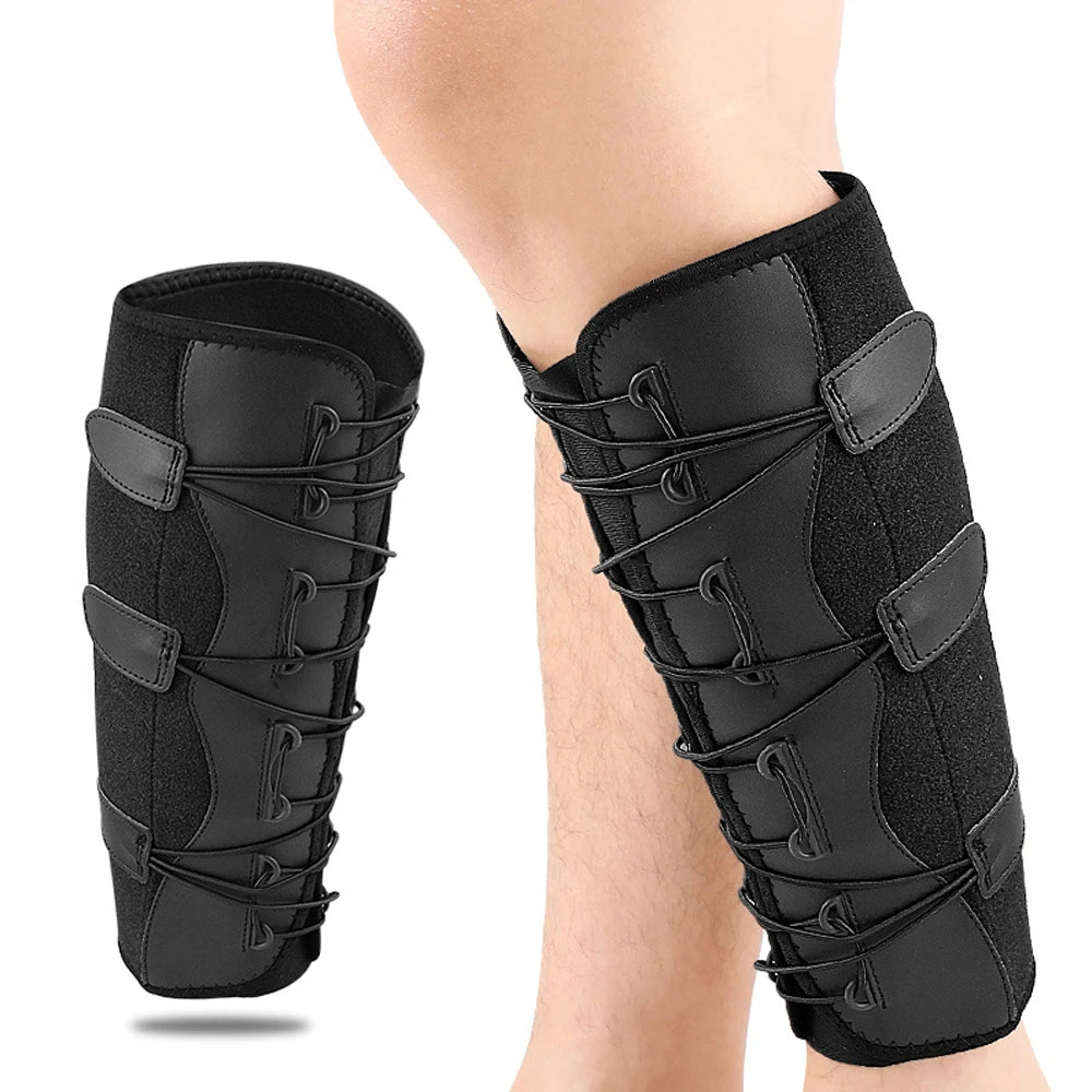 1Pcs Adjustable Calf Brace for Men Women - Leg Compression Wrap for Shin Splints & Varicose Veins, Running & Workout Support