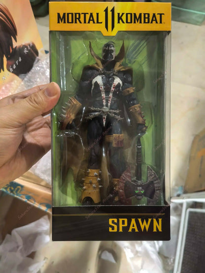 【In Stock】Mortal Kombat Spawn Sub Zero Scorpion Kitana Liu Kang 7 Inch 17cm Articulated Action Figure Collectible Game Model Toy