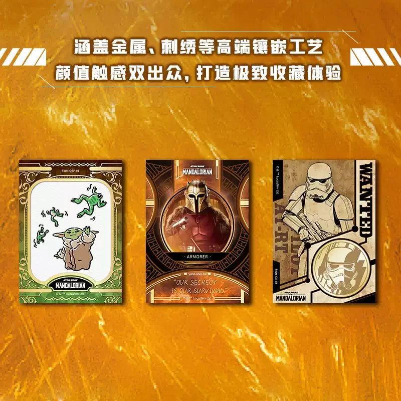 Genuine Star Wars Card Mandalorian Series Limited Release Character Signature Card Movie Collection Card Toys Gifts