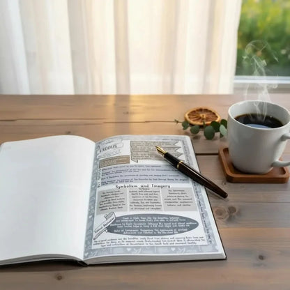 Bible Study Guide Notebook Christian Magazine Leather Cover Faith Prayer Magazine Religious Study Book Supplies