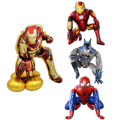 Hot Anime Figure Balloons Spiders Birthday Party Decoration Large Foil Ballons Halloween Cosplay Accessoreis Home Decor