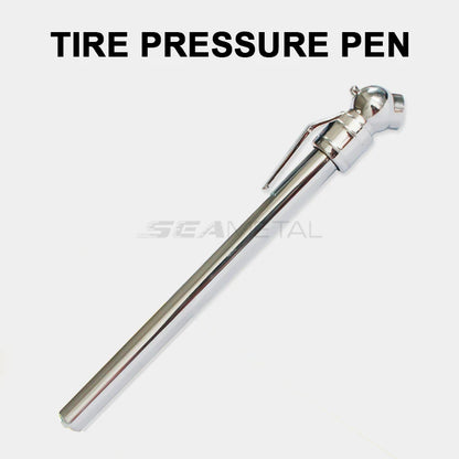 SEAMETAL Car Vehicle Motor Tire Pressure Pen Detector Air Pressure 5-50PSI Mini Test Meter Gauge Pen Quick Check Tire Pressure