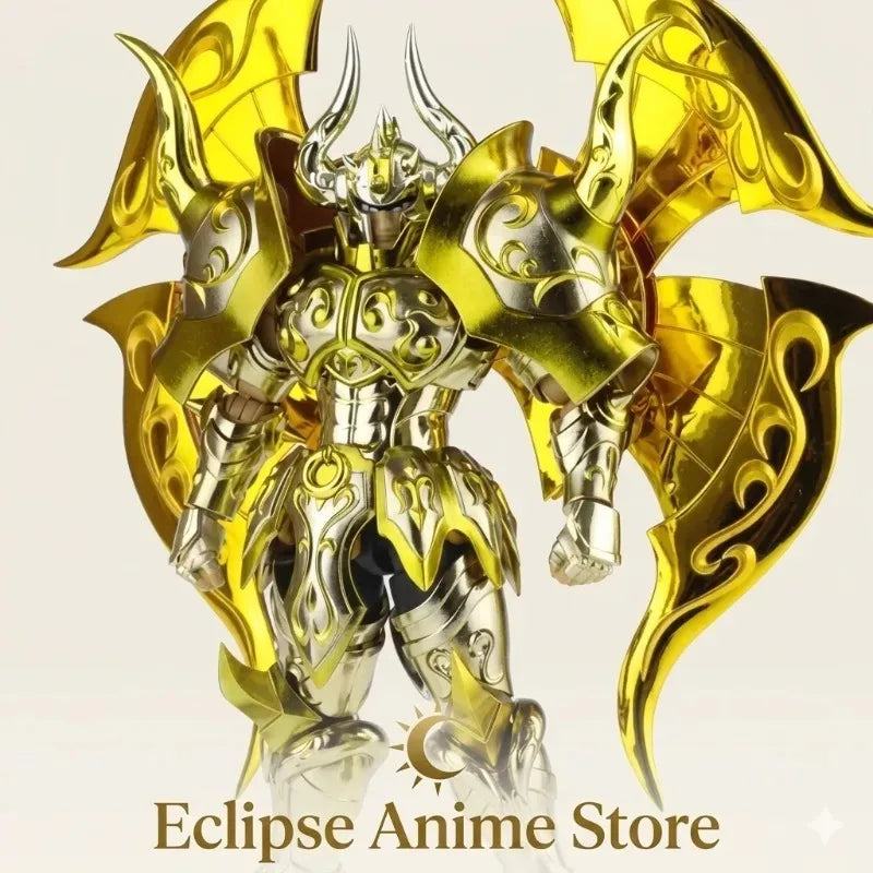 【In Stock】 Saint Seiya CS Taurus Aldebaran God Cloth Soul of Gold Myth Cloth EX Diecast Metal Armor Action Figure Toy Gift