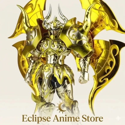 【In Stock】 Saint Seiya CS Taurus Aldebaran God Cloth Soul of Gold Myth Cloth EX Diecast Metal Armor Action Figure Toy Gift