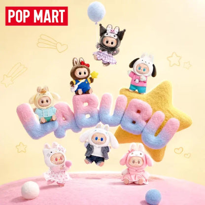 POP MART LABUBU THE MONSTERS SANRIO CHARACTERS Series Vinyl Plush Trendy Blind Box Toys Mystery Box Guess Bag Action Figure