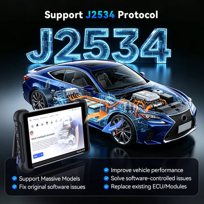 Free Update MUCAR 892BT Pro OBD2 Scanner J2534 CAN FD/DoIP All System Diagnosis Bi-directional Scan Tool Topology Map 35 Reset