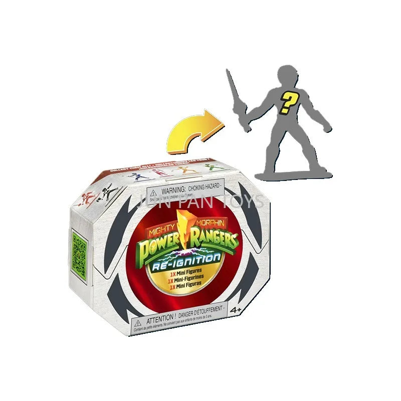 Original Mighty Morphin Power Rangers Re-Ignition Mini Figure Blind Box 2 Inch Mini Figure Rita Putty Patroller Collectible Toys