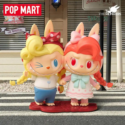 POP MART LABUBU THE MONSTERS HAIR SALON Series Blind Box Original Toys Guess Bag Mystery Box Doll Cute Anime Figure Ornament