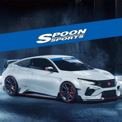 JDM Front Windshield Sticker Car Vinyl Sticker Universal Waterproof Race Car Body Truck Bumper Rear Window Decal