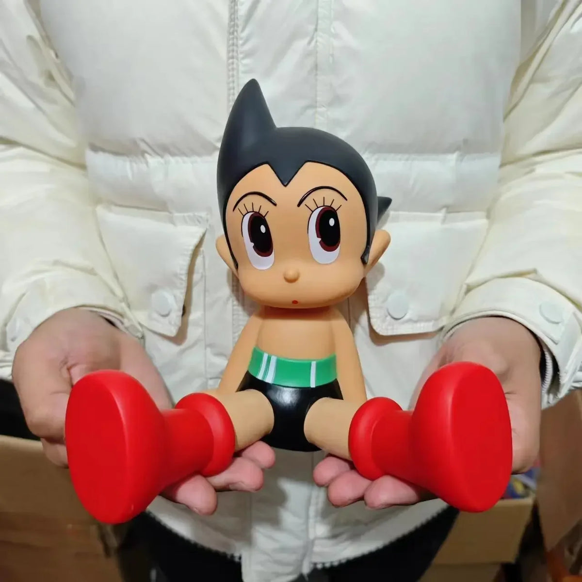 40CM Large AstroBoy Mighty Atom Tetsuwan Atom Anime Action Figure PVC Movable Statue Model Toy Collection Gift