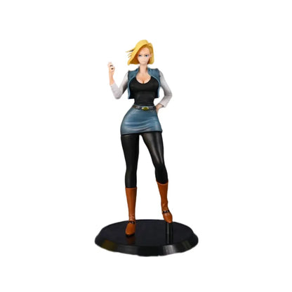 DBZ Anime Figurine Android Launch Bulma Camouflage Kawaii Sexy Bunny Girl VC Action Figures Model Collectible Toys
